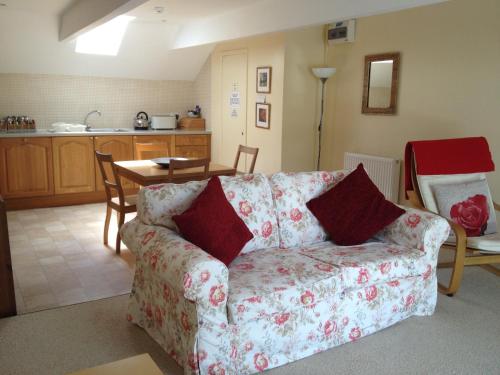 Posezení v ubytování Llwyngwair Manor, Newport, PEMBROKESHIRE