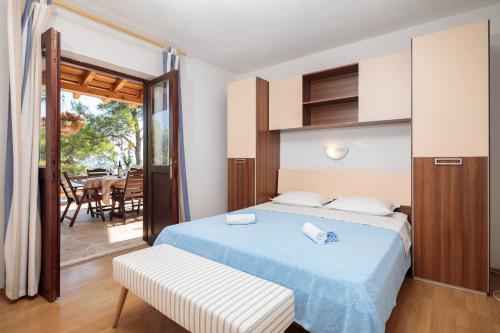 Posteľ alebo postele v izbe v ubytovaní Pavao Apartments