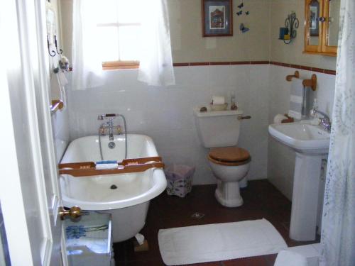 Kupatilo u objektu Karoo Chat