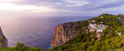 Hacienda Na Xamena, Ibiza sett ovenfra