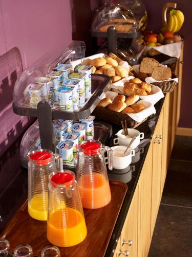 Comida en el bed and breakfast o alrededores