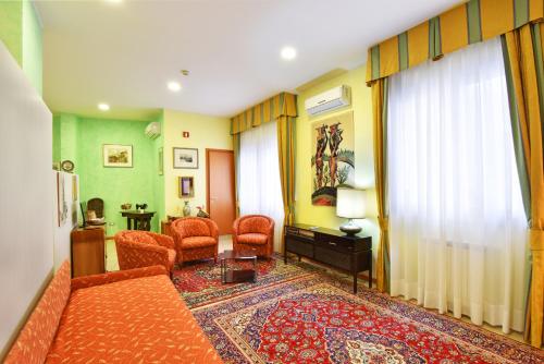 Гостиная зона в Hotel Villa Olga