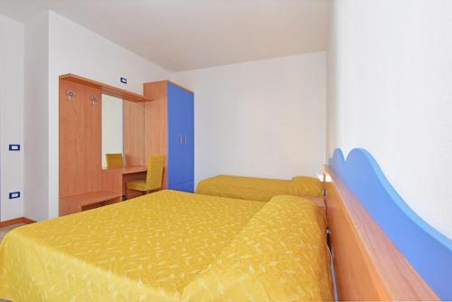 Кровать или кровати в номере Hotel Villa Olga