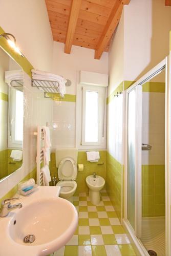 Ванная комната в Hotel Villa Olga