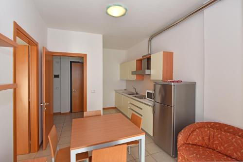 Кухня или мини-кухня в Hotel Villa Olga
