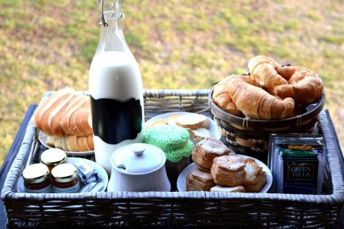 Mad i chaletet eller i nærheden