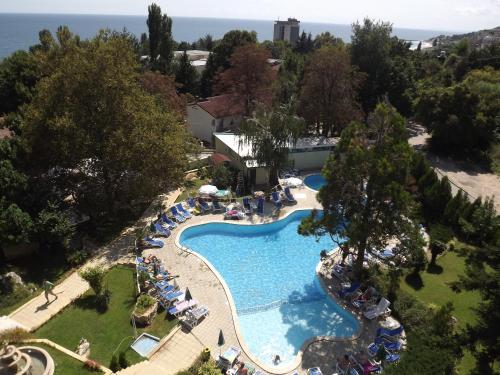 A view of the pool at Hotel Silver - All Inclusive & Free Parking or nearby