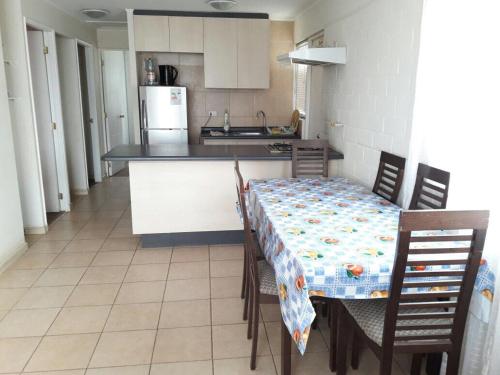 Kuchyň nebo kuchyňský kout v ubytování Casa El Quisco Las Mandarinas 8p
