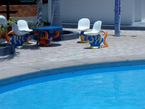 Kolam renang di atau dekat dengan Chalé em Barreirinhas