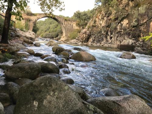 Paisaje cerca de este camping