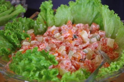 Jídlo v hotelu nebo okolí