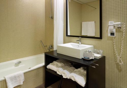 Et badeværelse på Hotel Flor De Sal