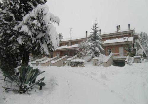 Casa Claudia v zimě