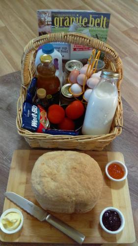 Mad i chaletet eller i nærheden