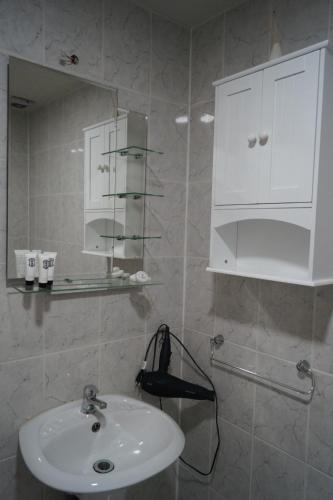 Koupelna v ubytování Hostal Eifelhaus