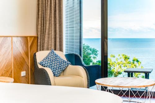 Landskap semula jadi dekat dengan resort