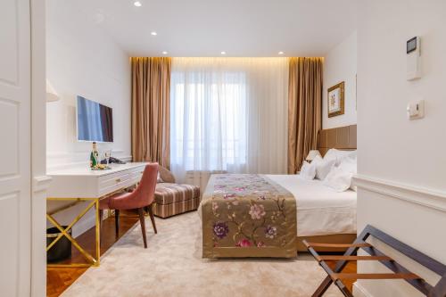 Krevet ili kreveti u jedinici u objektu Ann Luxury Rooms
