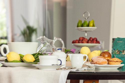 Mad på bed and breakfast-stedet eller i nærheden