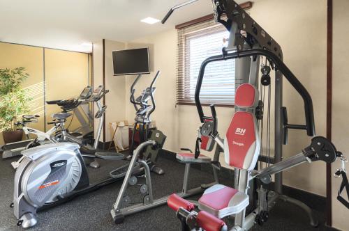 Fitness centrum a/nebo fitness zařízení v ubytování Hotel Andalucía Center