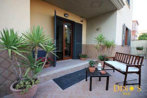 Patio nebo venkovní prostory v ubytování Dino's B&B