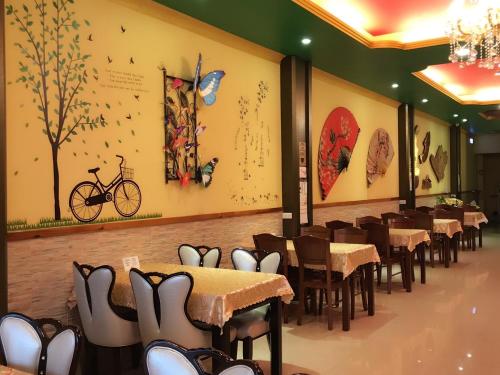 Restaurace v ubytování Sun Moon Lake Tan Hsiang Yu B&B