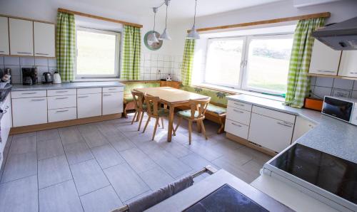 Kuchyň nebo kuchyňský kout v ubytování Ridehouse