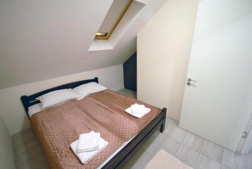 Ліжко або ліжка в номері Franstal Apartments