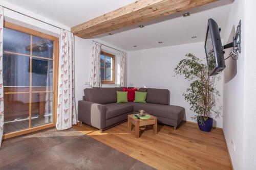 Un lugar para sentarse en Ferienhaus Tauernblick