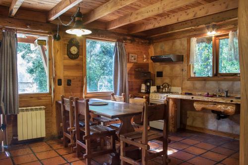 Kuchyň nebo kuchyňský kout v ubytování Patagonia Sin Fronteras