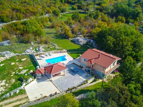 Charming Villa Katja with Private Pool and AC in All Rooms, Near Split
