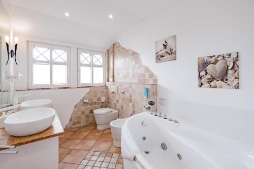 Salle de bains dans l'établissement Hotel Kolb