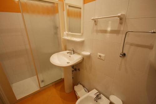 ห้องน้ำของ Hotel Sole Mio