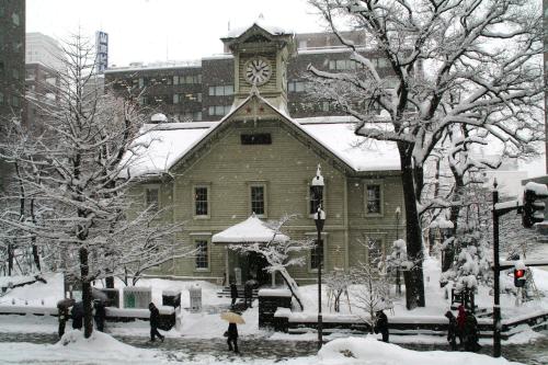 Το Sapporo View Hotel Odori Park τον χειμώνα