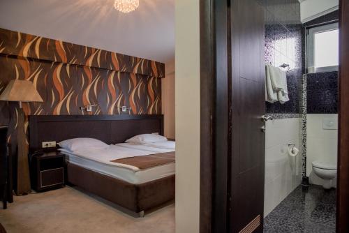 Koupelna v ubytování Hotel Crnogorska Kuća