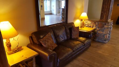 Χώρος καθιστικού στο Microtel Inn & Suites by Wyndham Bozeman