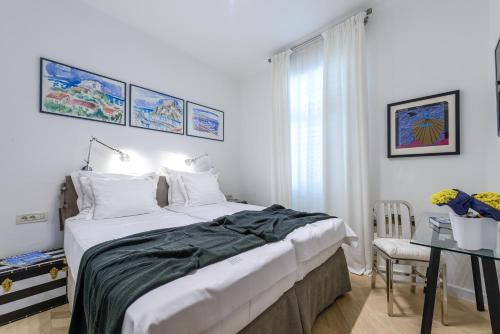 Posteľ alebo postele v izbe v ubytovaní Villa Donna Paola