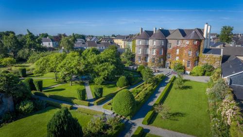 an aerial view of a house with a garden at Butler House in Kilkenny
