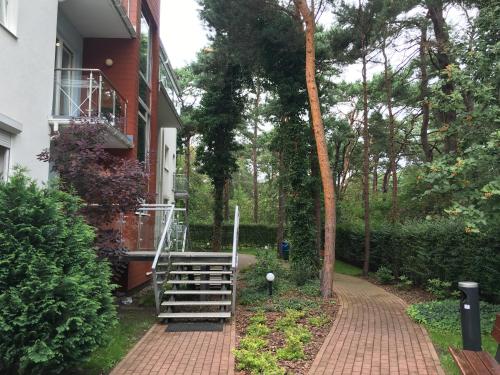 Zahrada ubytování UNIT Apartment Deluxe Jurata