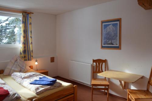 Cama o camas de una habitación en Chalet Kammleitn