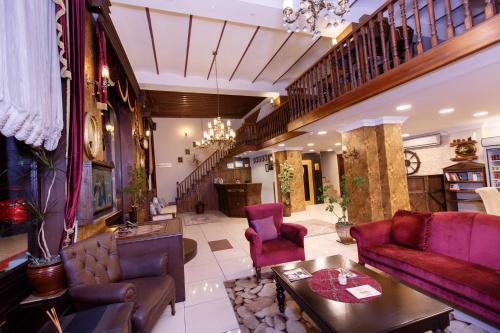 Ruang duduk di Tahir Aga Konagi Hotel