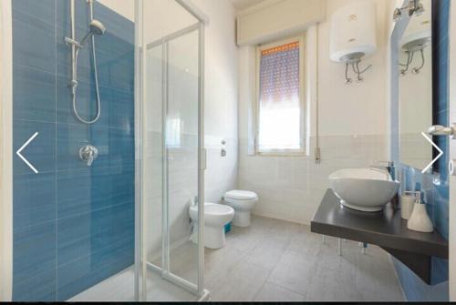 Koupelna v ubytování Casa Vacanze Il Gelso Rosso