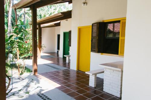 Patio nebo venkovní prostory v ubytování Arco Iris Chales II