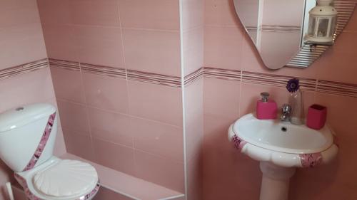 Bilik mandi di Guesthouse Jasmin