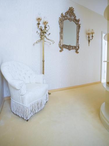 Katil atau katil-katil dalam bilik di Royal Apartment City Center Baden-Baden