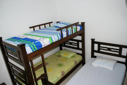 Двуетажно легло или двуетажни легла в стая в Casa Villa Toledo