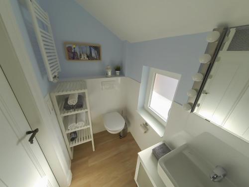 Ένα μπάνιο στο Apartment Stadtblick
