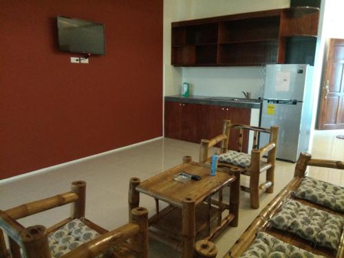 Kuchyň nebo kuchyňský kout v ubytování Jalyn's Resort Sabang