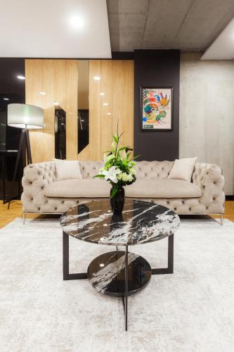 Posezení v ubytování Hotel Platinia