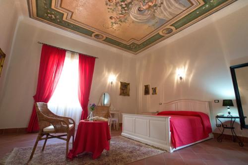 B&B Corte Catalanaにあるベッド