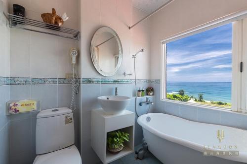 Un baño de Hai Yue Homestay